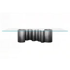 Papel 3.5 Glass Dining Table