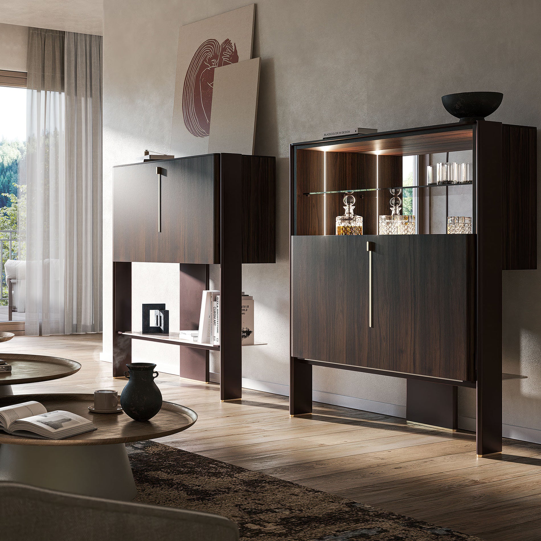 Cremona Bar Cabinet