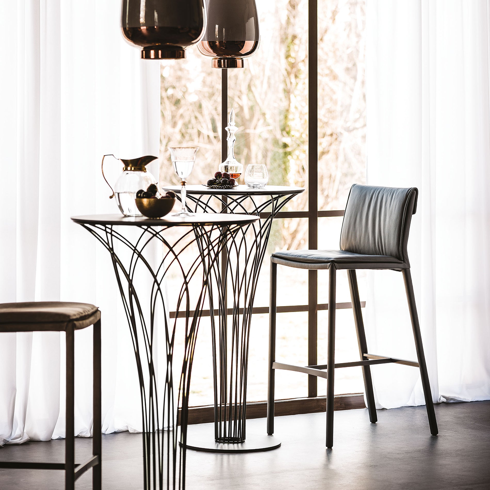 Isabel Bar + Counter Stool