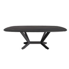 Planer Keramik Dining Table: Biscuit