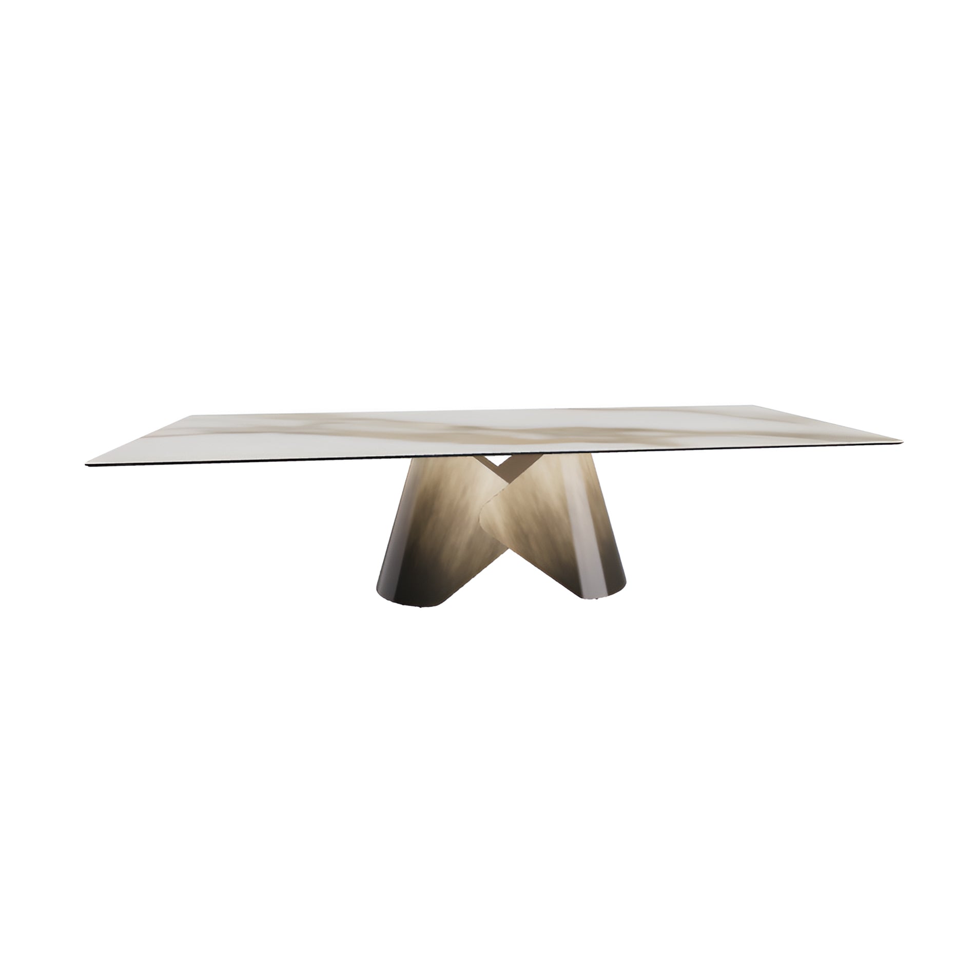 Scott Keramik Dining Table: Rectangle