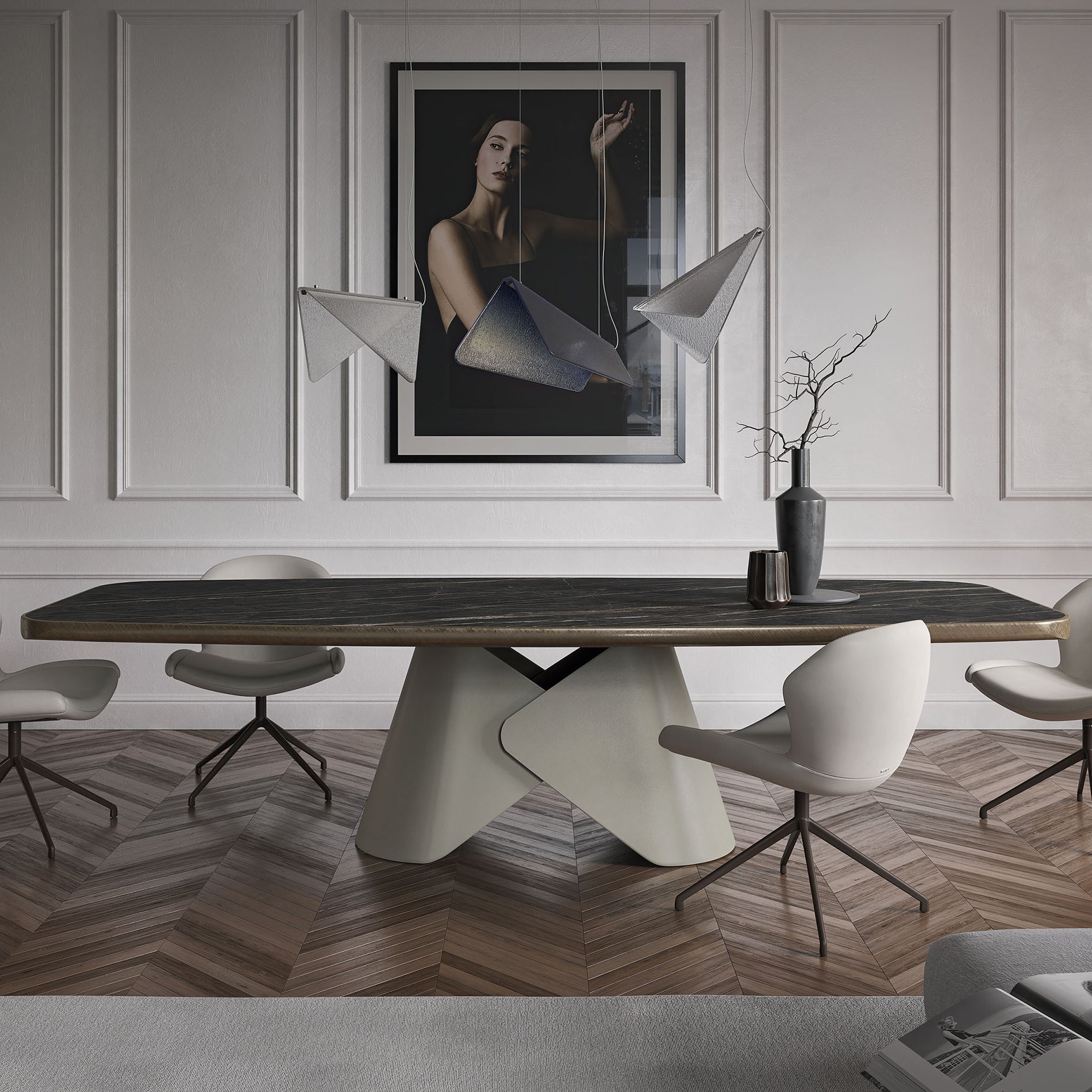 Scott Keramik Premium Dining Table