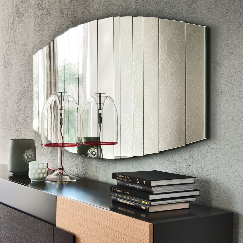 Stripes Horizontal Wall Mirror