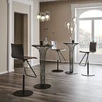 Toto Height Adjustable Bar Stool