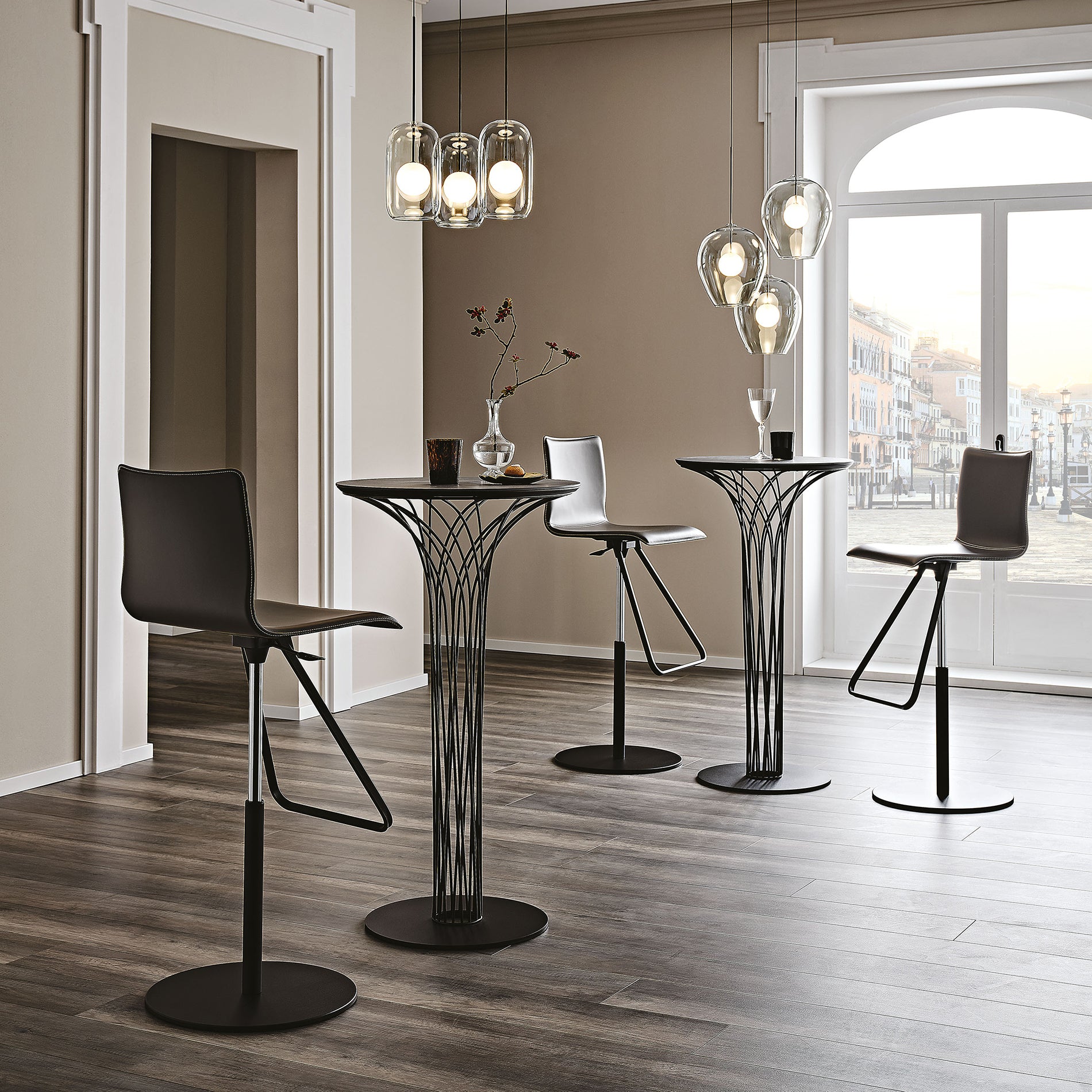 Toto Height Adjustable Bar Stool