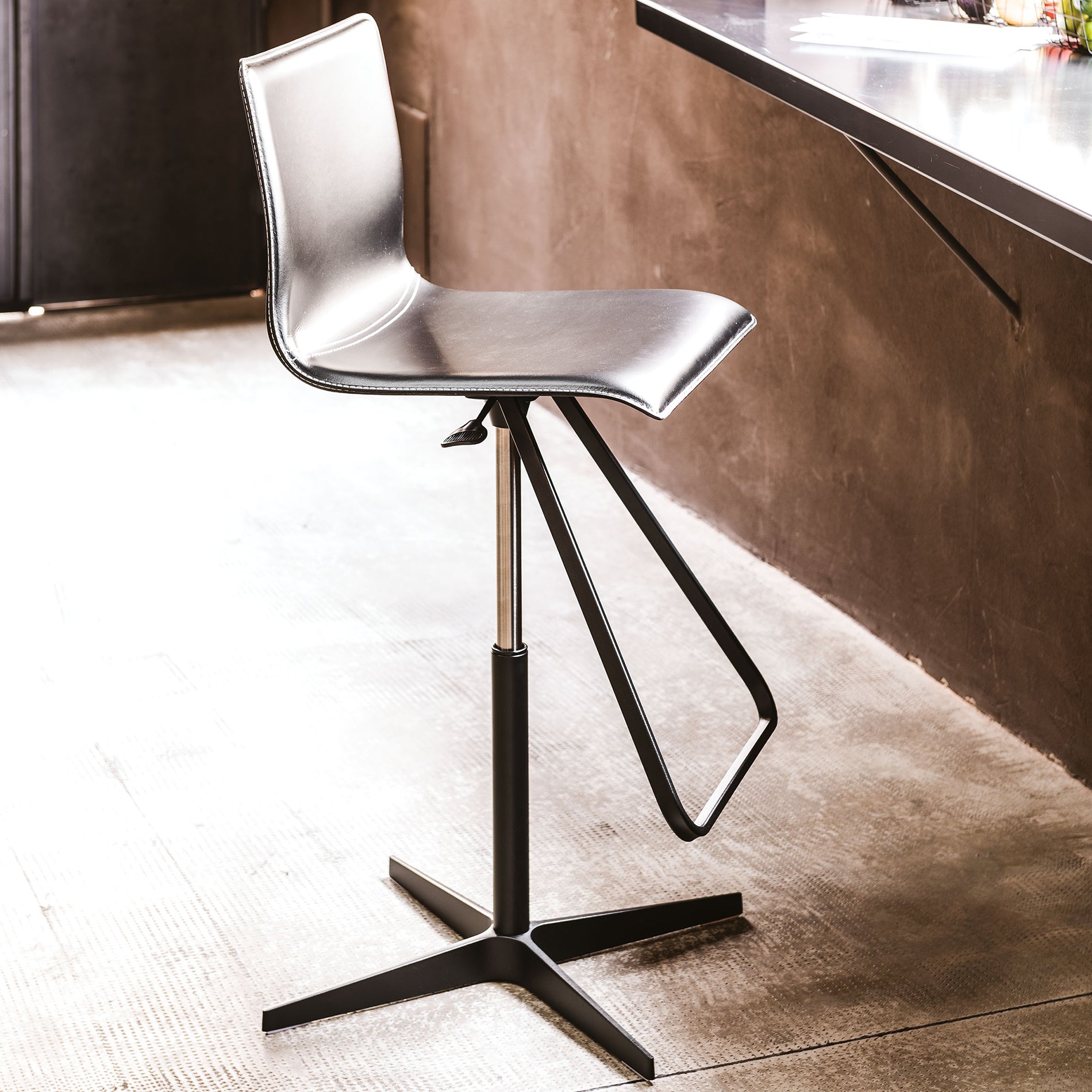 Toto X Height Adjustable Bar Stool