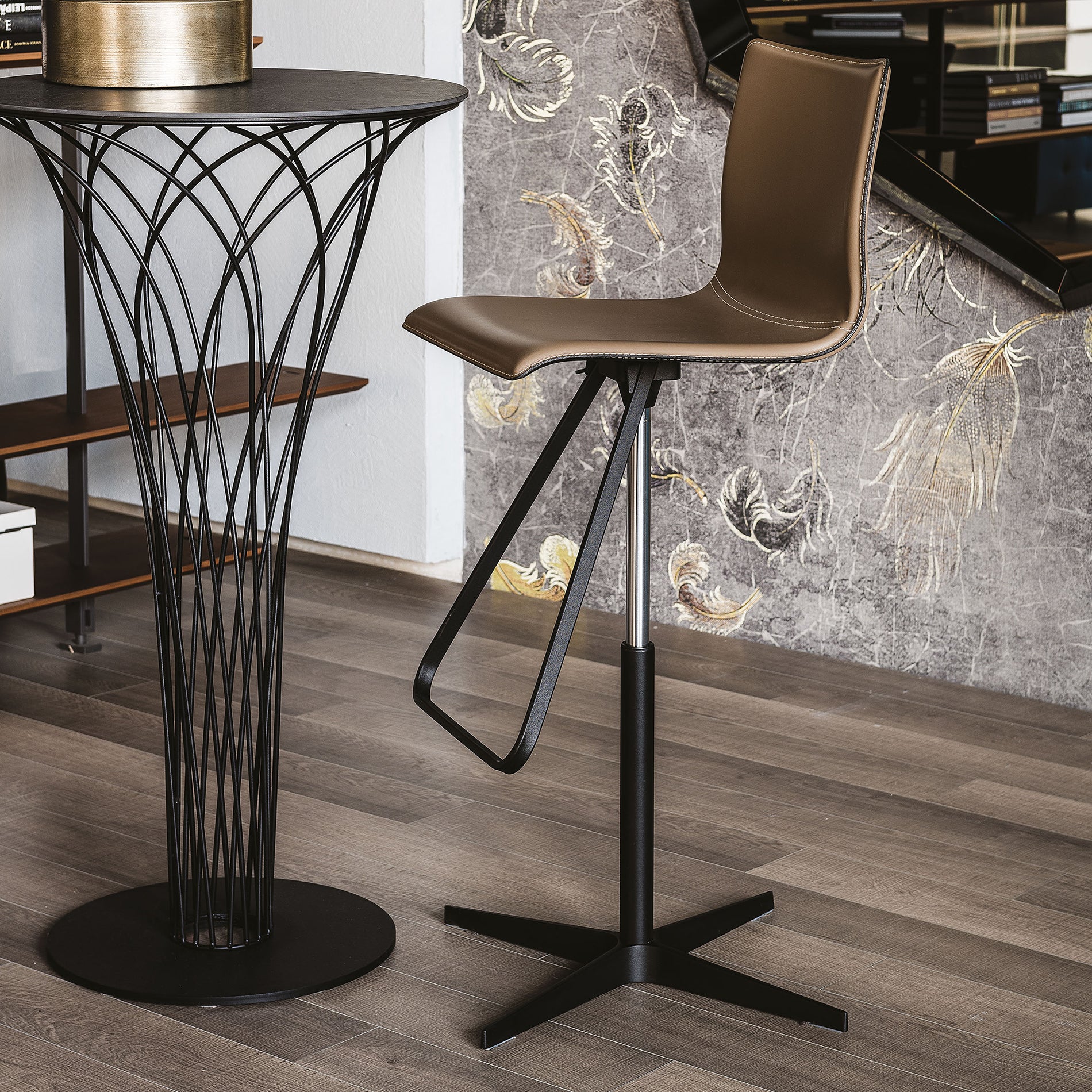 Toto X Height Adjustable Bar Stool