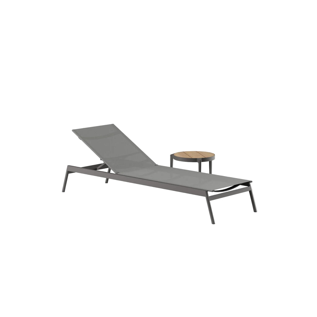 Greenwich Batyline Chaise Lounge - Stackable