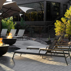 Greenwich Batyline Chaise Lounge - Stackable