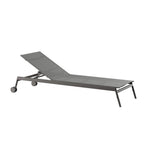 Greenwich Batyline Chaise Lounge with Wheels - Stackable