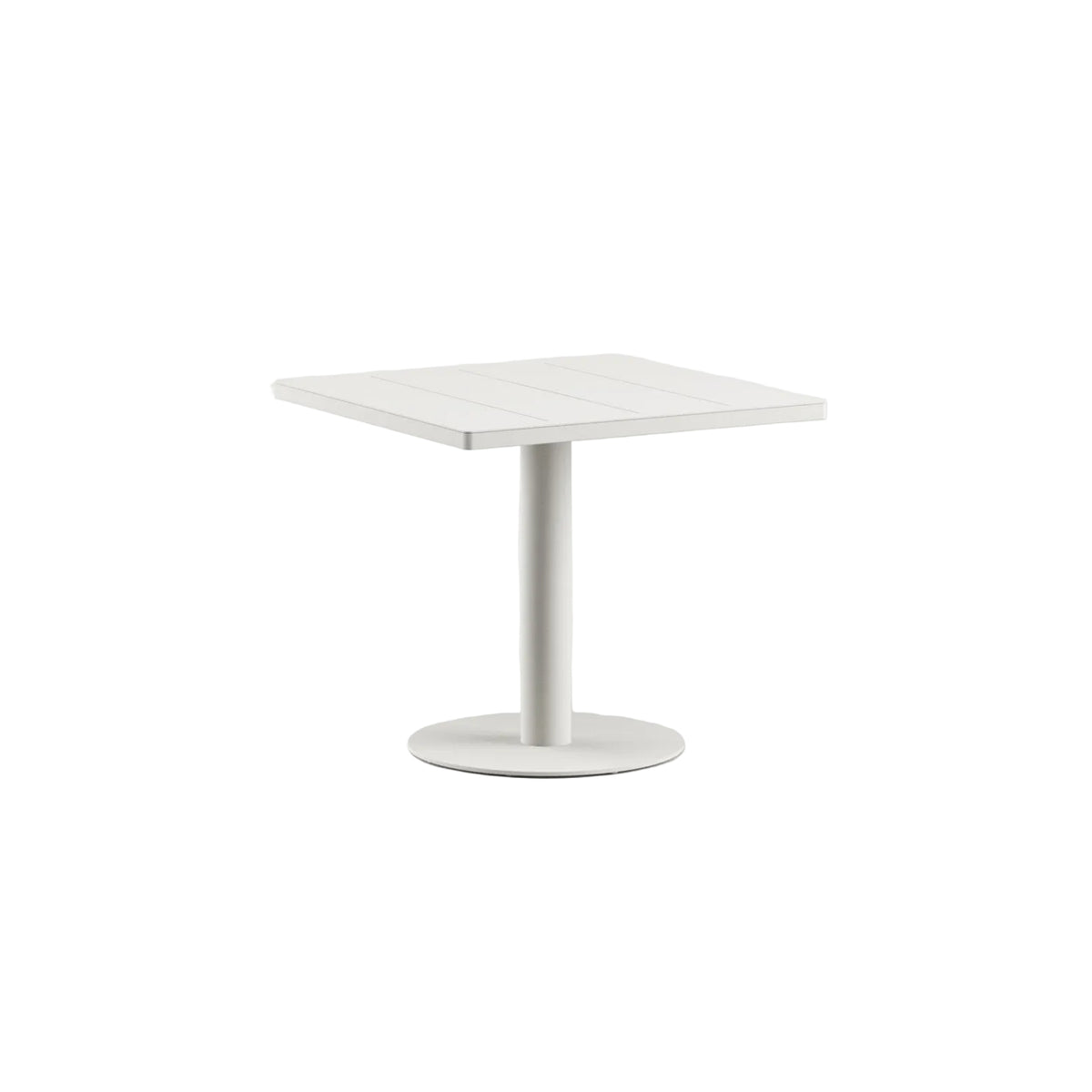 Greenwich Café Table: Aluminum Top