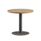Greenwich Café Table: Teak Top