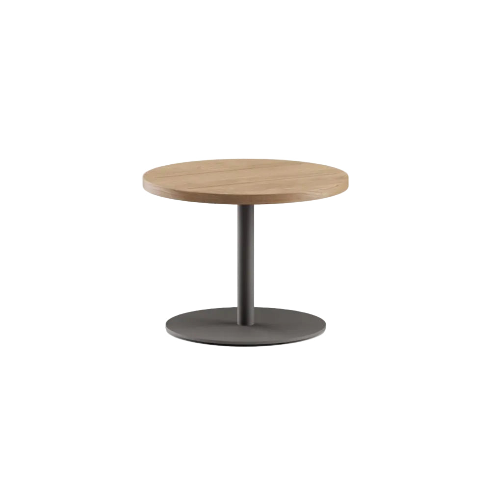 Greenwich Side Table: Teak Top