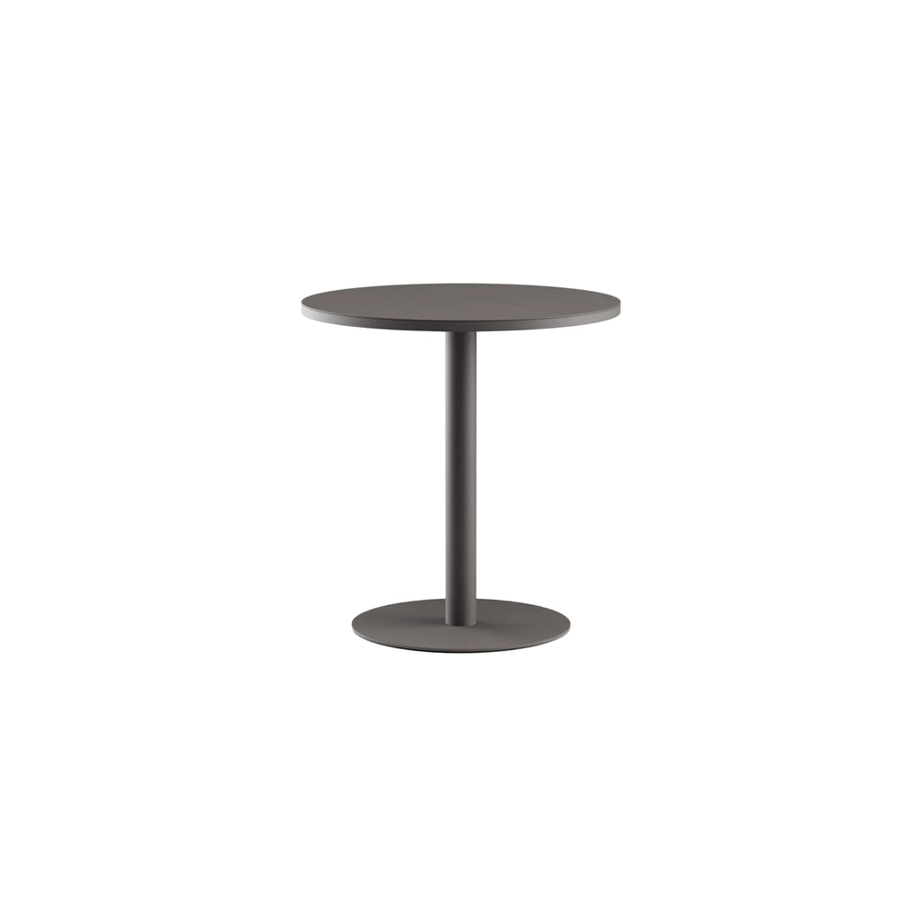 Greenwich Bar Table: Aluminum Top