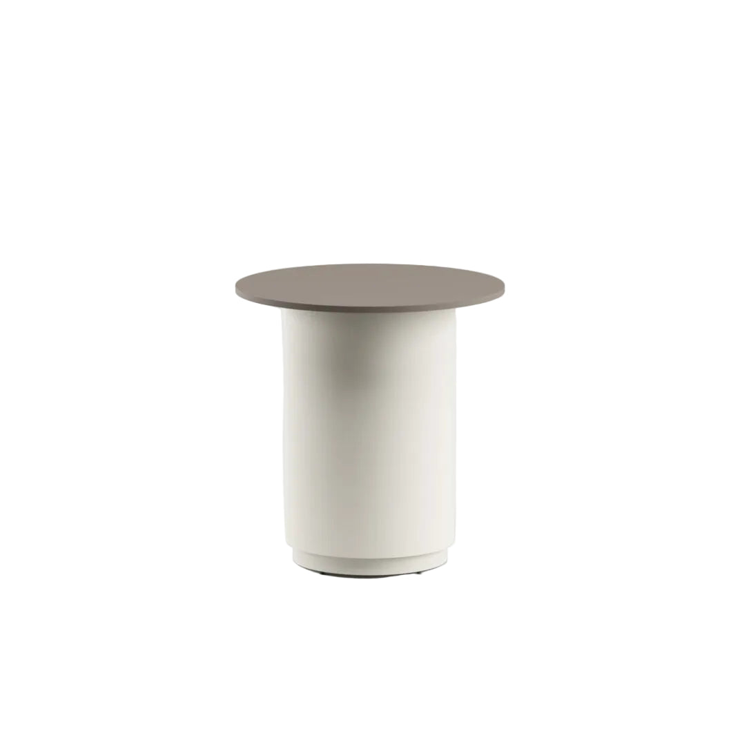Mercer Side Table: Aluminum Top