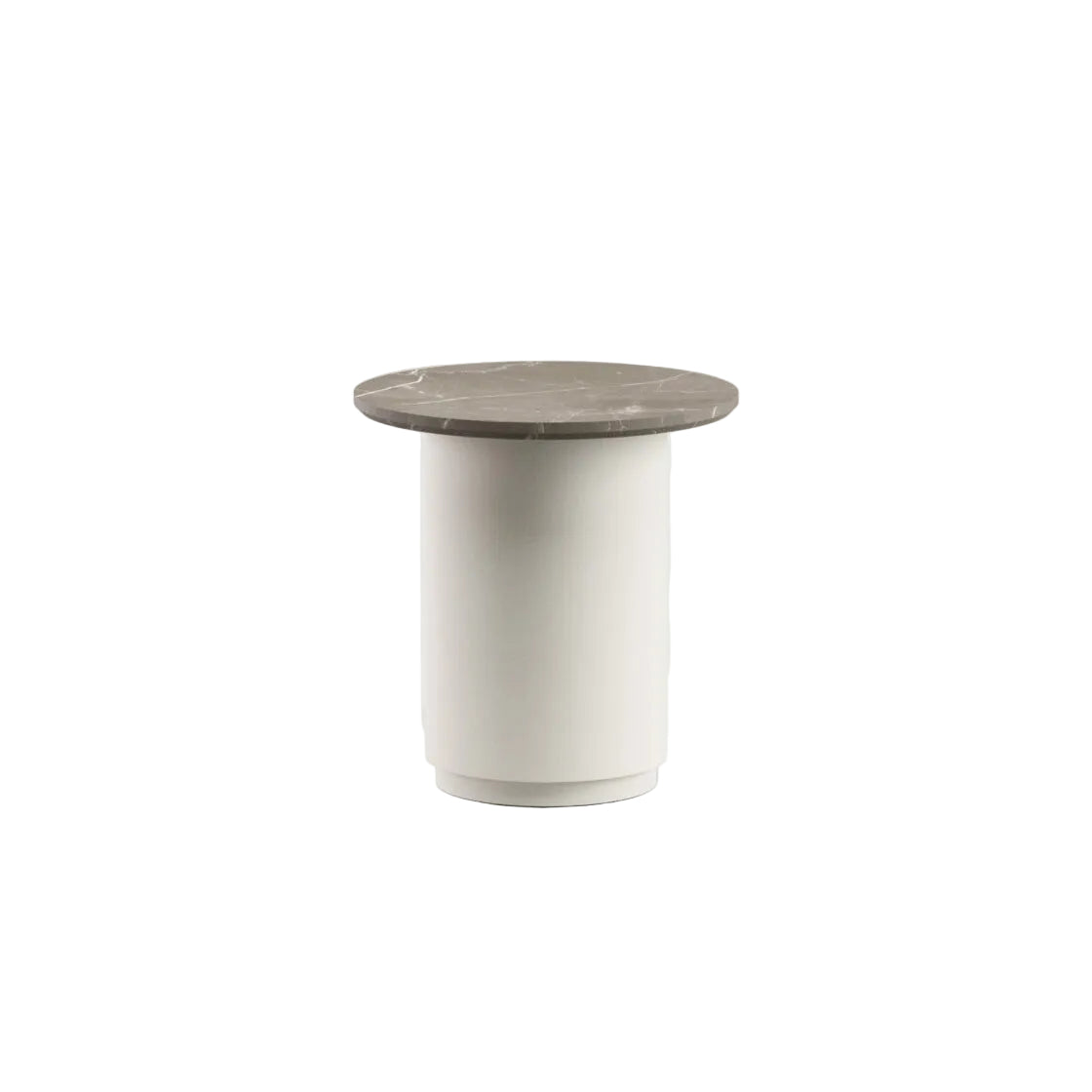 Mercer Side Table: Stone Top