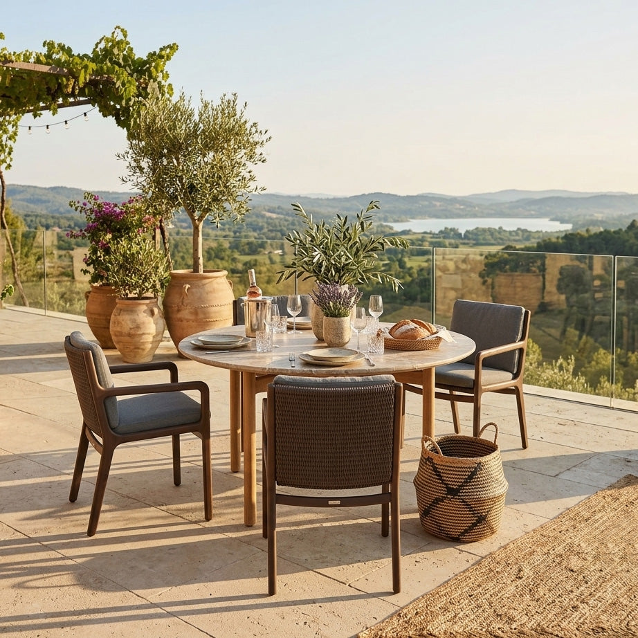 Morellino Round Dining Table