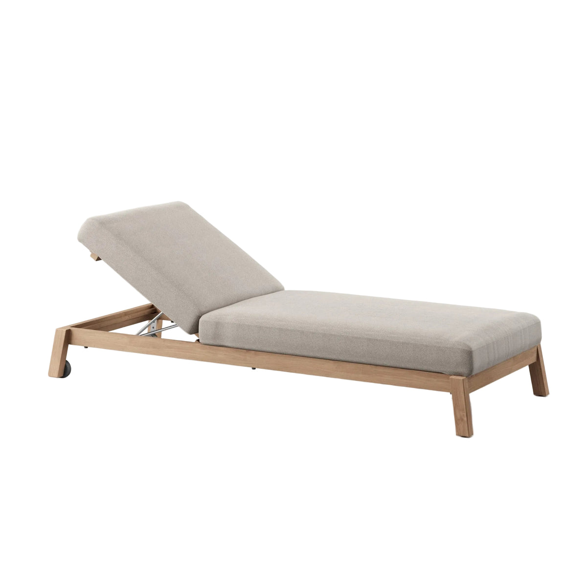 Topanga  Chaise Lounge with Wheels
