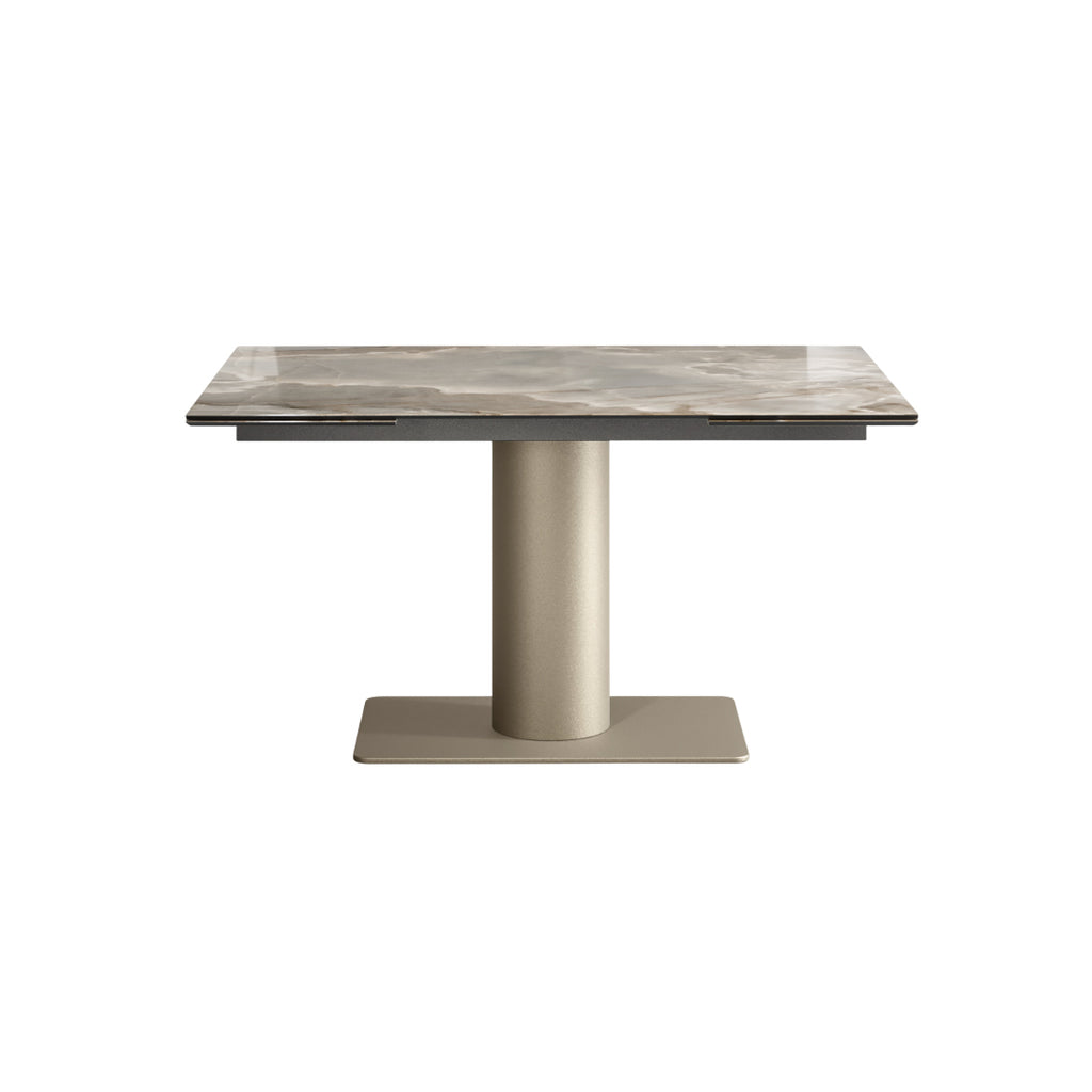 Cilindro Extendable Dining Table: Ceramic Top