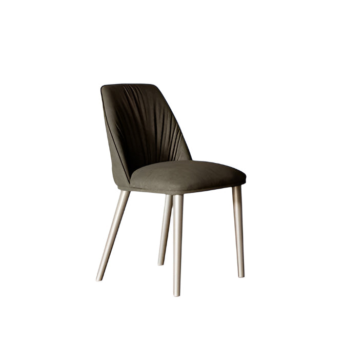 Diva Dining Chair: 4 Metal Legs