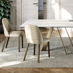 Diva Dining Chair: 4 Metal Legs