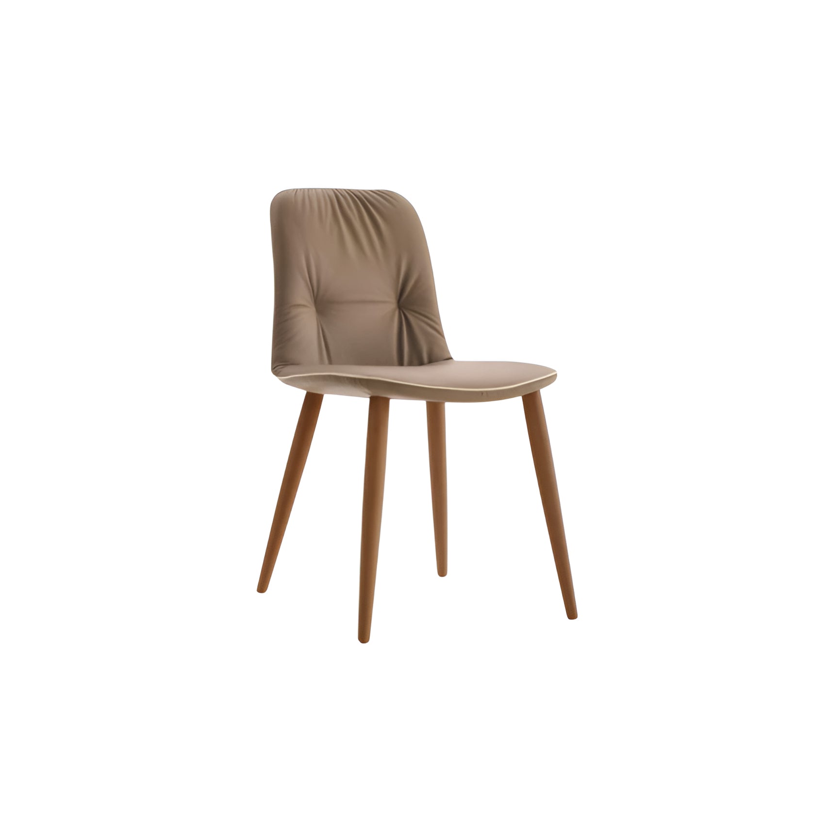 Lisa Dining Chair: 4 Wooden Legs