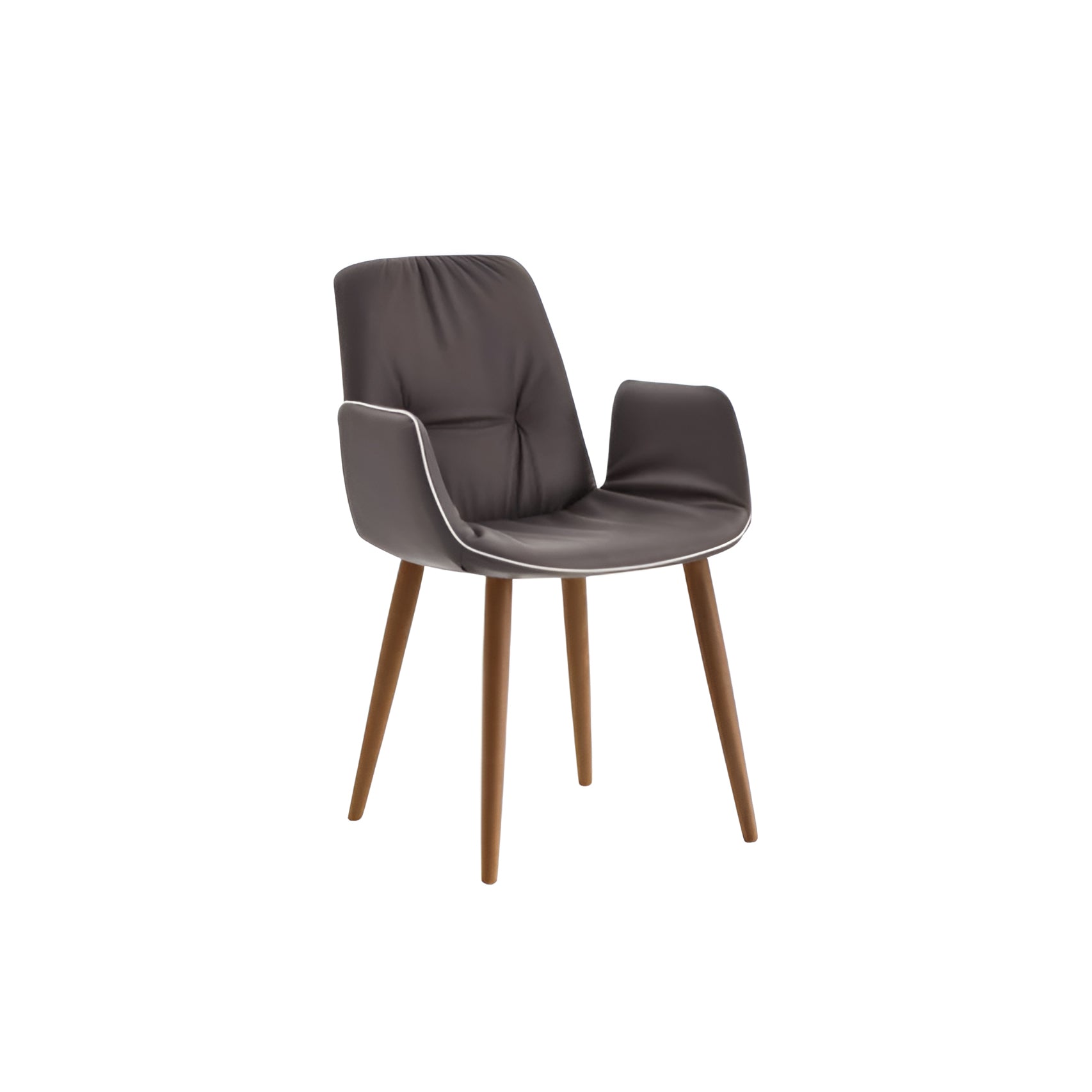Lisa Dining Chair: 4 Wooden Legs