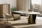 Onda Desk: Ceramic Top