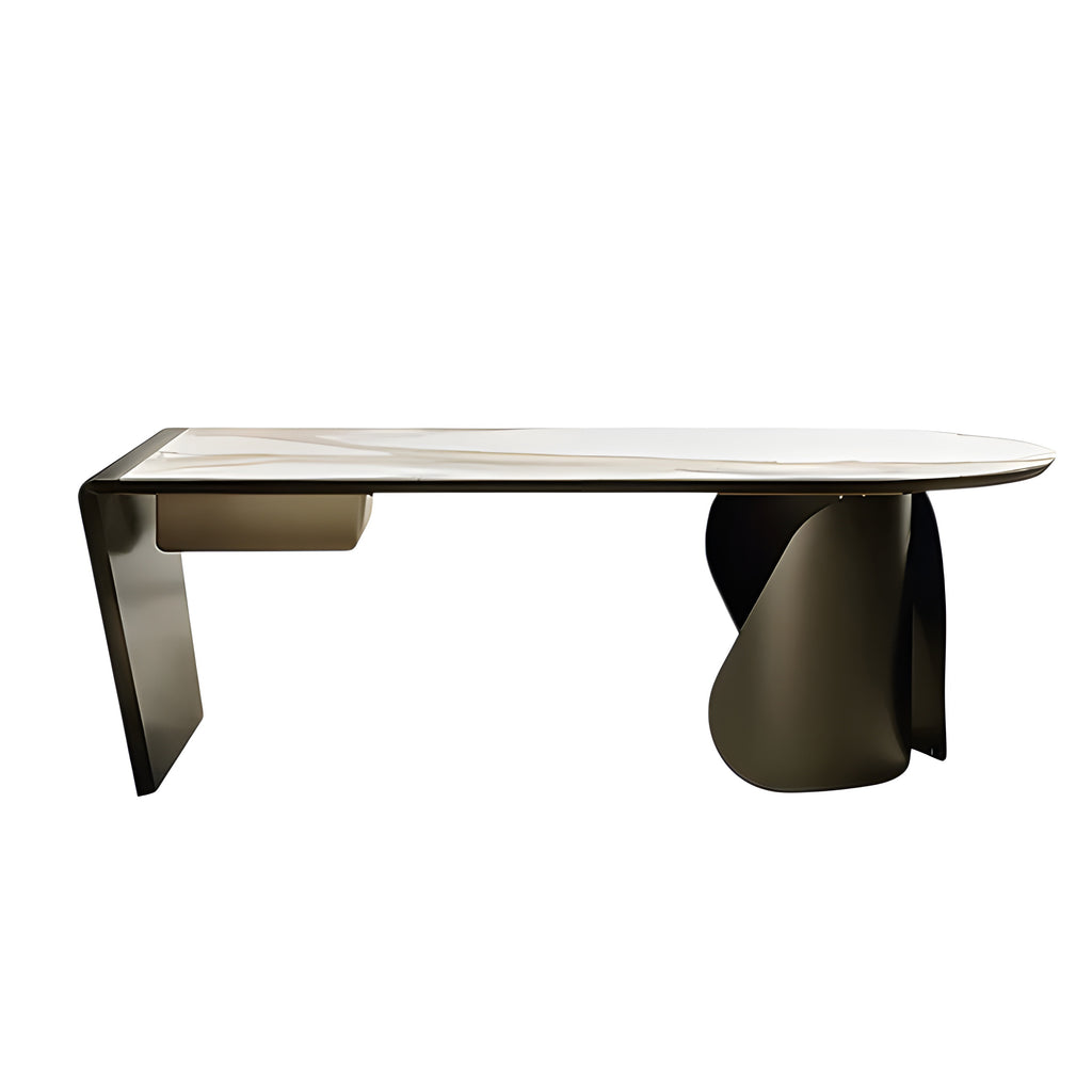 Onda Desk: Ceramic Top