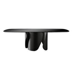 Onda Dining Table: Glass Top