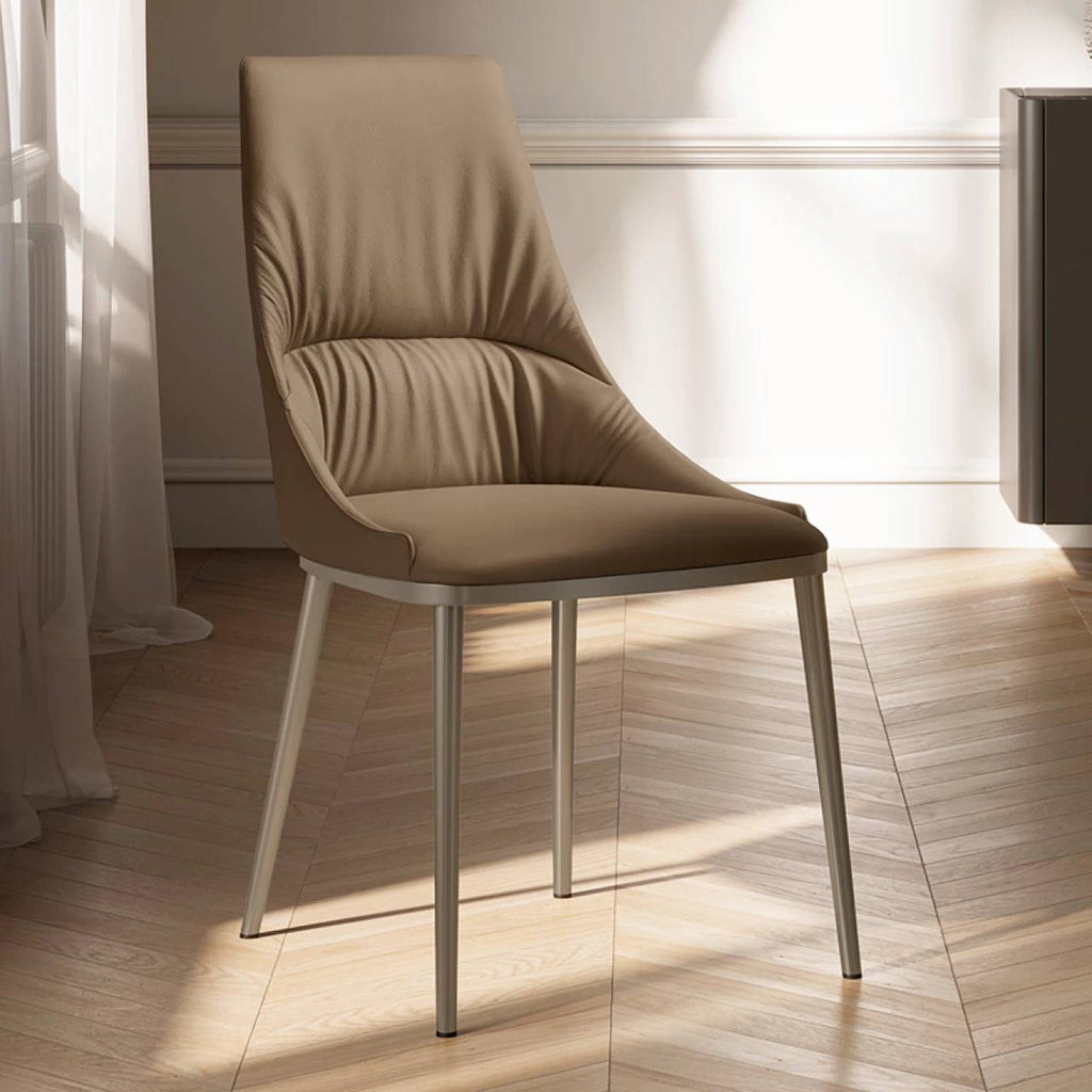 Sofia Dining Chair: Metal Base