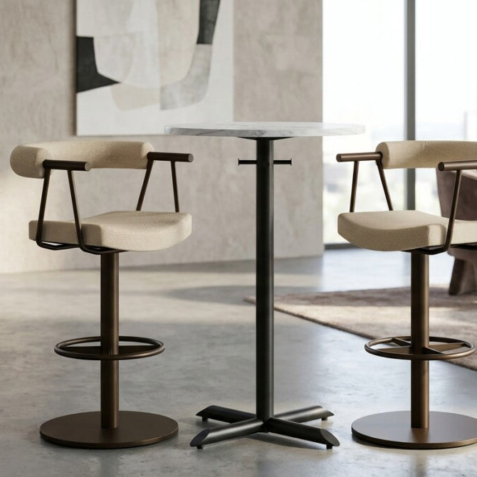 Bruso Swivel Barstool