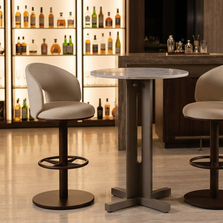 Clay Swivel Barstool