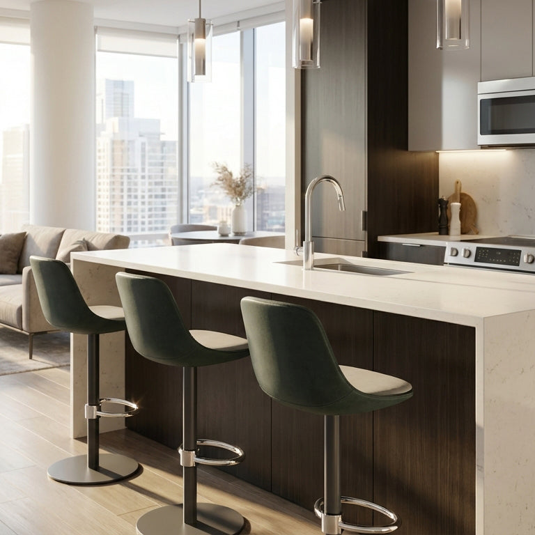 Elle Swivel Barstool