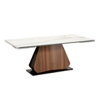 Gea Extendable Dining Table: Ceramic Top