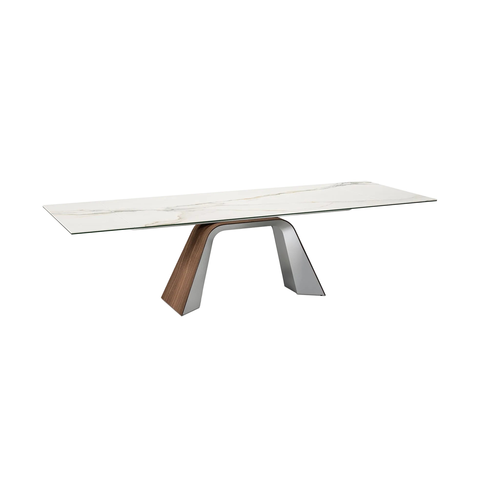 Hyper Extendable Dining Table: Ceramic Top