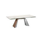 Hyper Extendable Dining Table: Ceramic Top