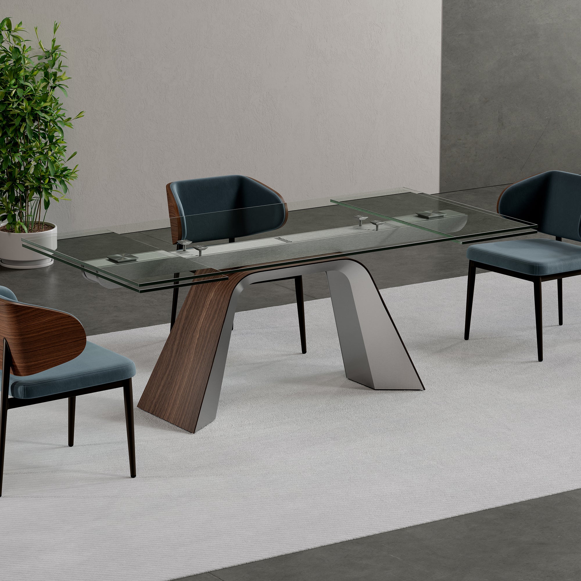 Hyper Extendable Dining Table