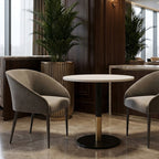 LaPorte Dining Chair: 4 Metal Legs