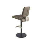 Magnum Swivel Barstool: Fully Upholstered Backrest