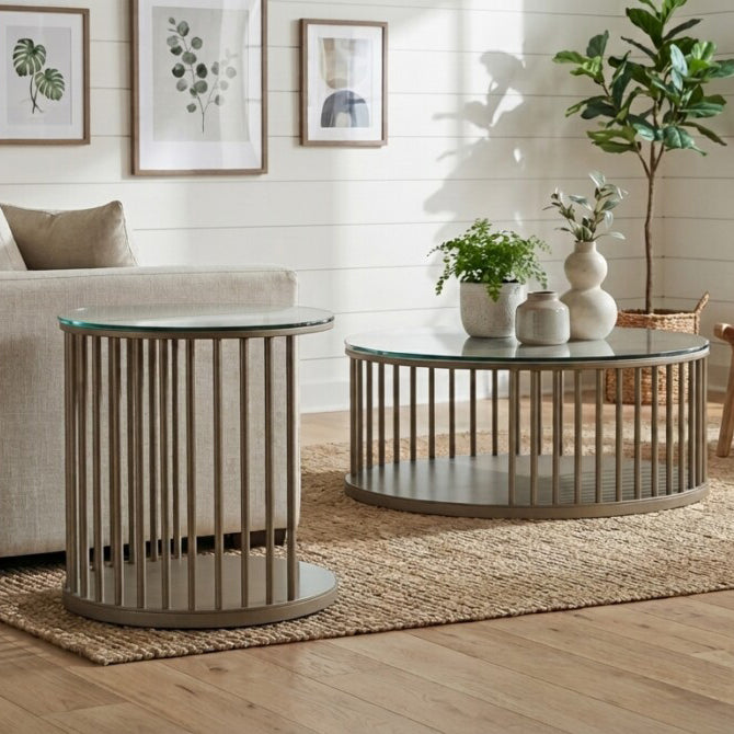 Spoke Accent Table