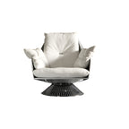 Gloss Swivel Accent Chair