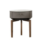Sky Nightstand: Wood Leg