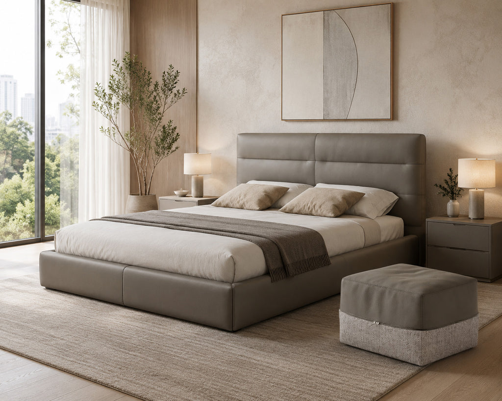 Zipper Ottoman
