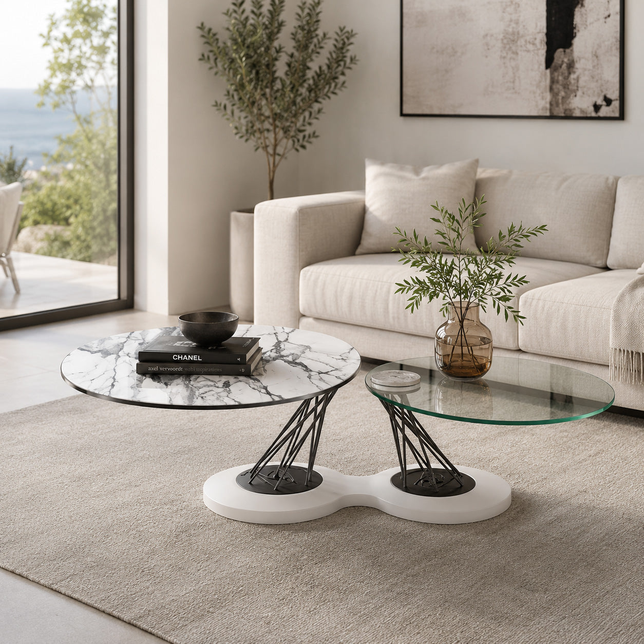 Gemelli Extendable Coffee Table