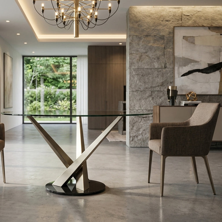 Crystal Dining Table