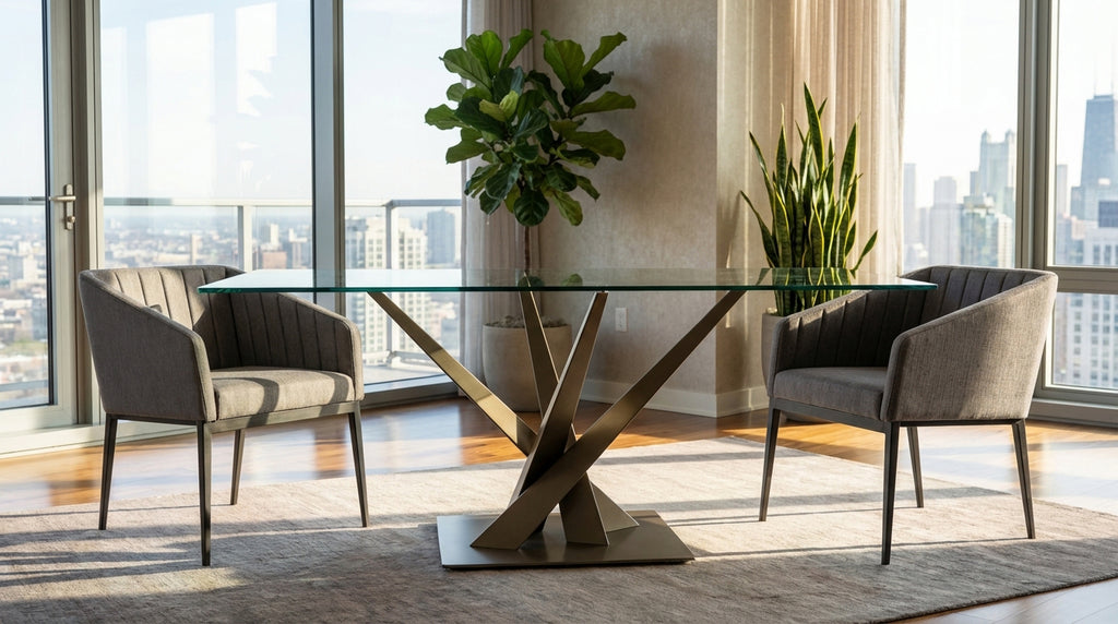Crystal Dining Table
