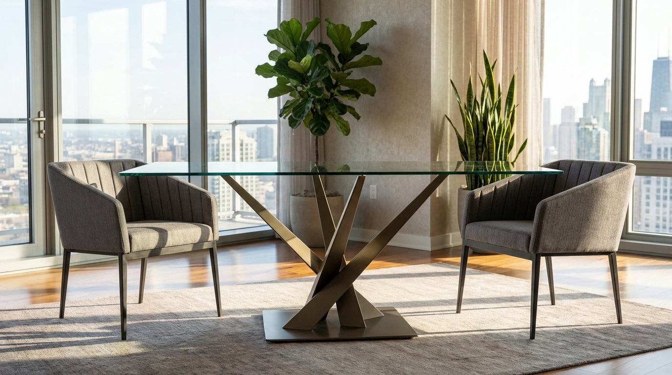 Crystal Dining Table