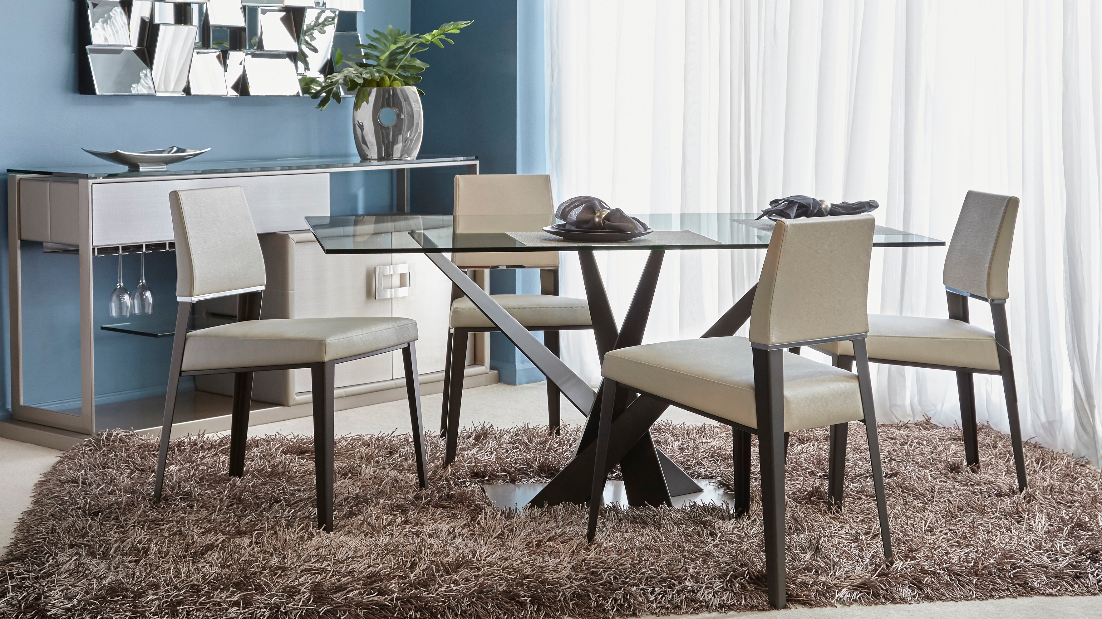 Crystal Dining Table