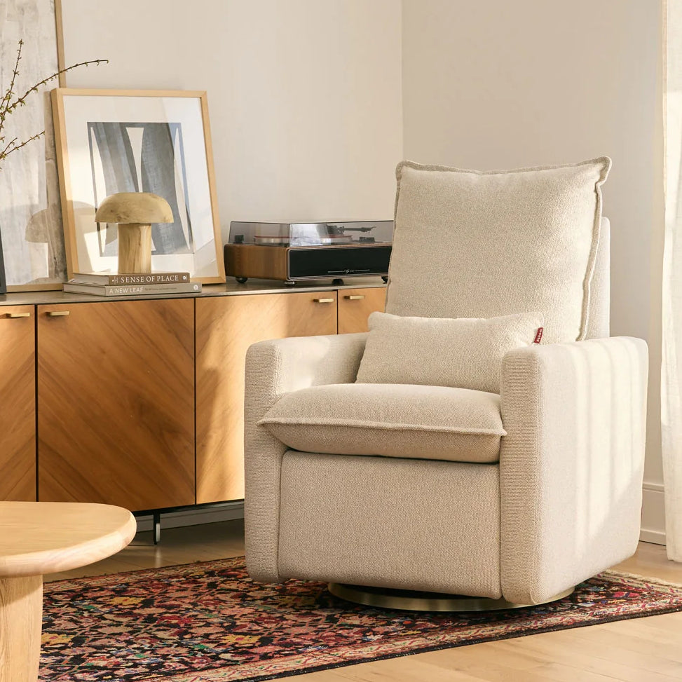 Cortina Glider Recliner: Swivel Base